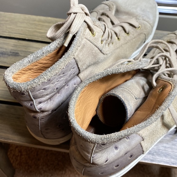 Marc Jacobs Men’sHi-top Leather Suede Sneaker Size 9 - Picture 8 of 10